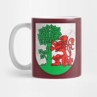 Liepāja, Latvia - Vintage Faded Style Design Mug